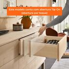 Corrediça Blum Tandem 450mm Ext Total | Abertura Tip-on